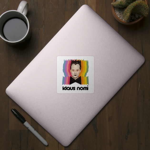 Klaus Nomi / Retro Fan Art Design by DankFutura